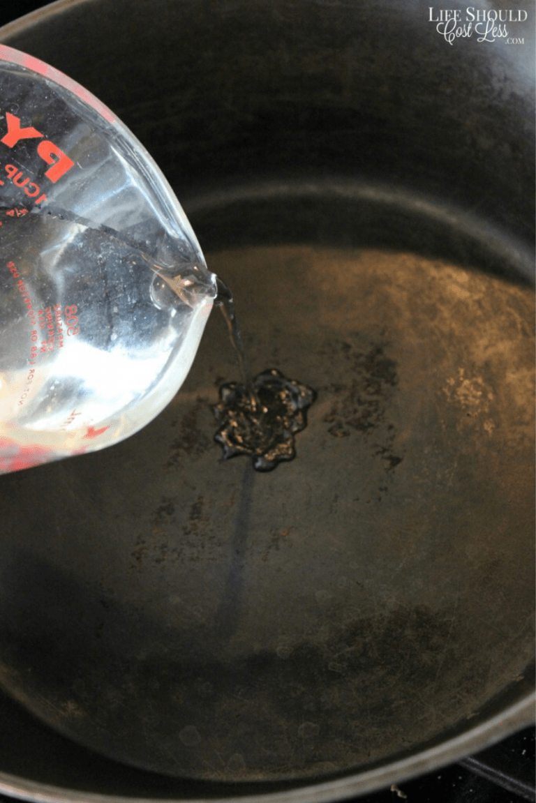 Cast Iron Cleaning Tip How To Clean Stuck On Food From Cast Iron