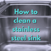 how to clean a stainless steel sink (1)