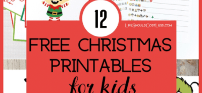 12 Free Christmas Printable Activities For Kids