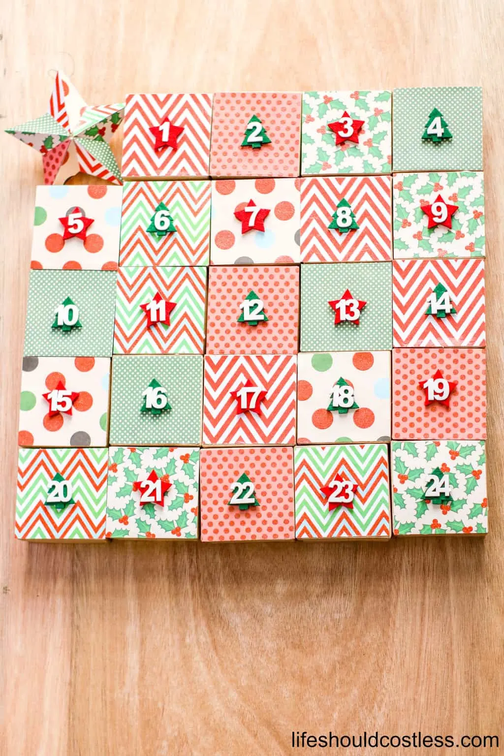 CHRISTMAS ADVENT COUNTDOWN GOODY BOXES KIDS CRAFT