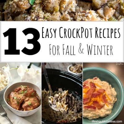 13 Easy Cold Weather Crock Pot Recipes - Life Should Cost Less