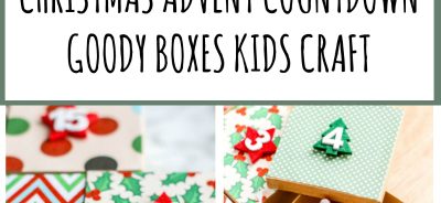 CHRISTMAS ADVENT COUNTDOWN GOODY BOXES KIDS CRAFT