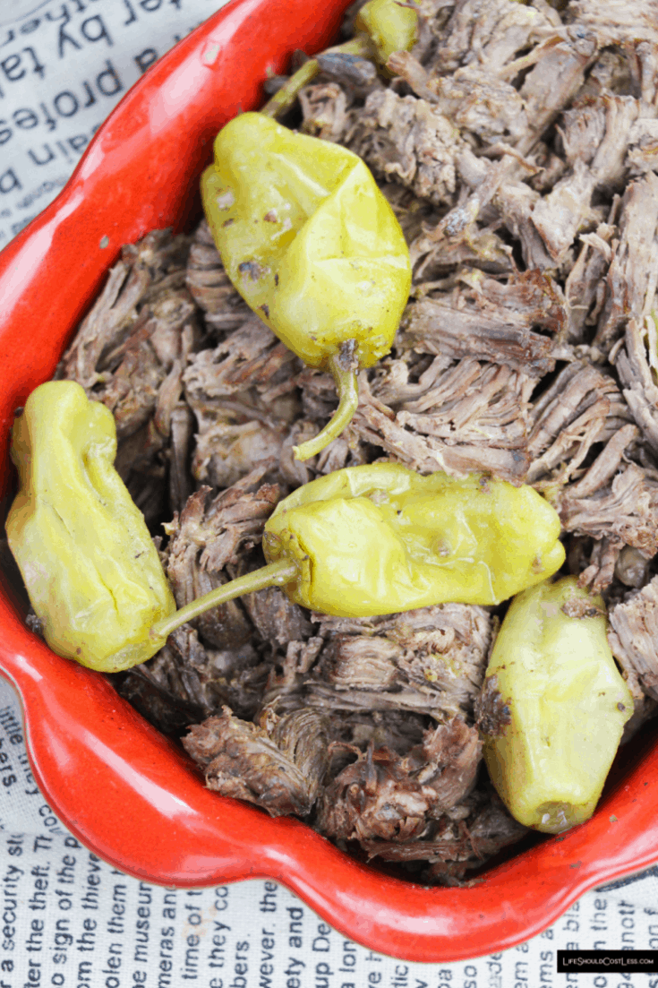 Instant Pressure Cooker Italian Roast Beef Recipe Life Should Cost Less