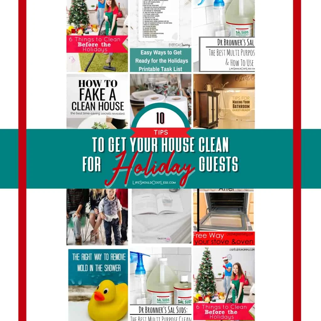 Ten Tips For Getting Your House Clean For Holiday Guests