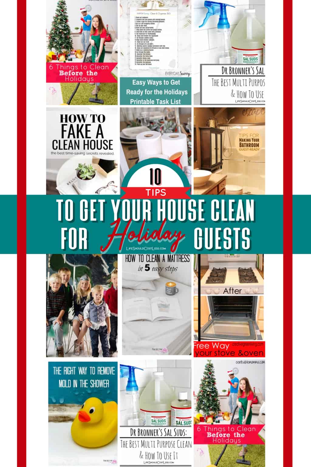 Ten Tips For Getting Your House Clean For Holiday Guests