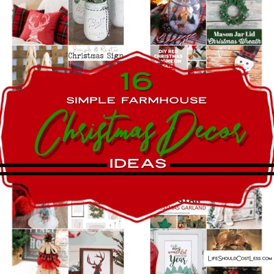 16 Simple Farmhouse Christmas Decor Ideas.lifeshouldcostless.com