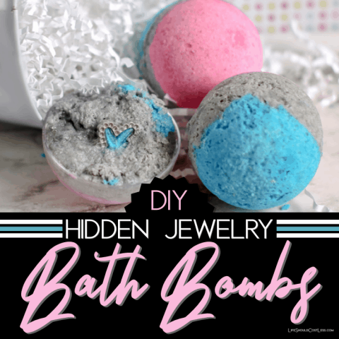 How To Make Bath Bombs With Hidden Jewelry Inside - Life Should Cost Less