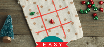 Easy Tic Tac Toe Game Christmas Kids Craft