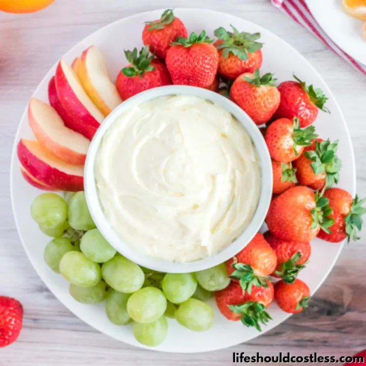 Fruit Dip Marshmallow Cream