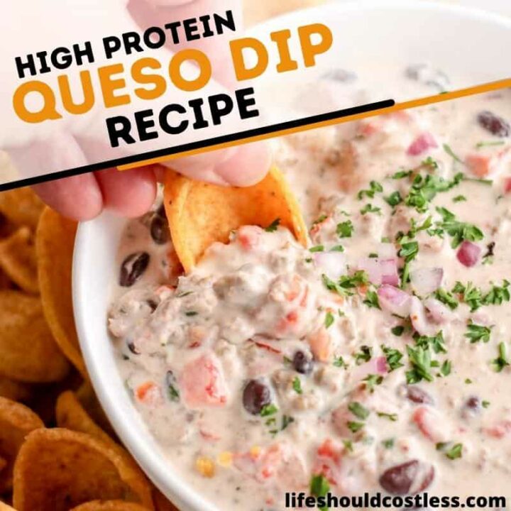 Does queso have protein? This high protein low fat queso dip sure does!