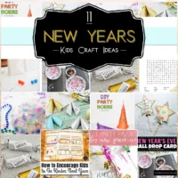 New years crafts for kids