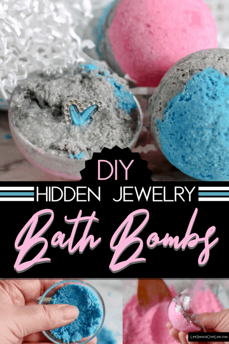 How To Make Bath Bombs With Hidden Jewelry Inside Life Should Cost Less