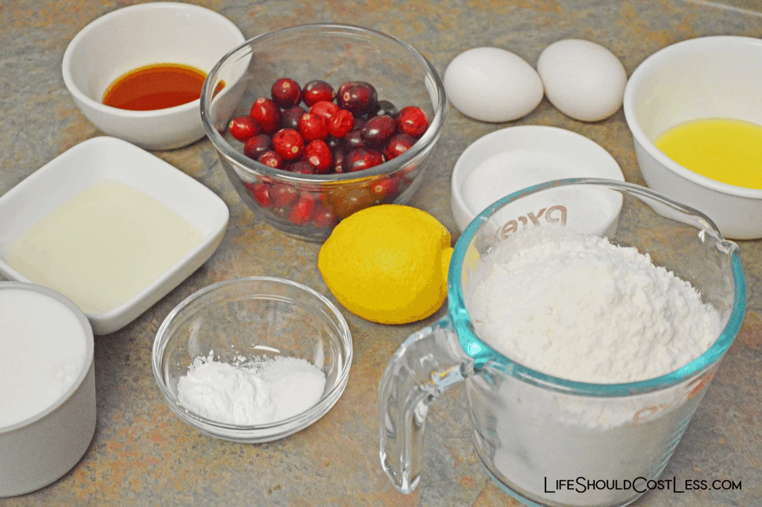 The best cranberry lemon muffins recipe.