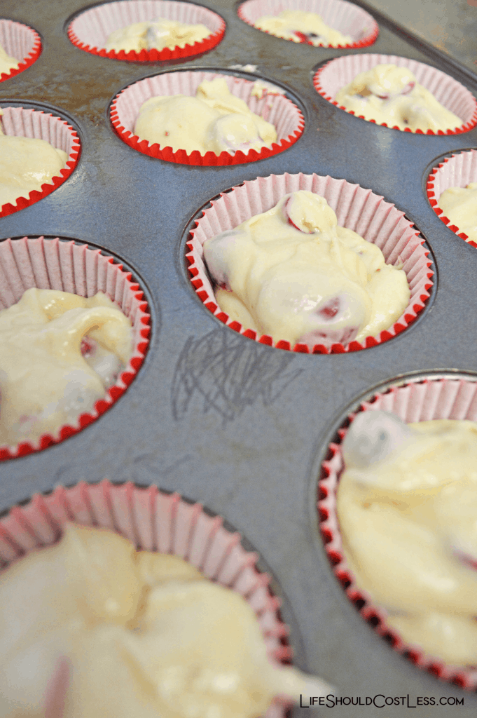 The best cranberry lemon muffins.