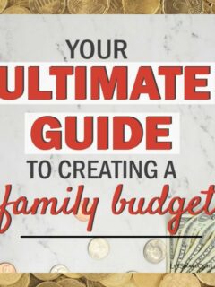 how to know where to start when wanting to create a family budget.
