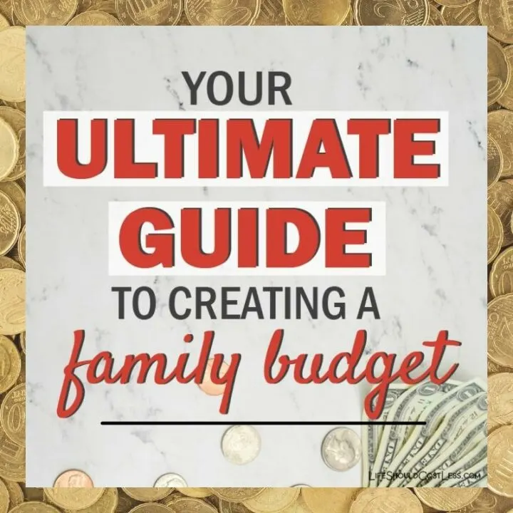 how to know where to start when wanting to create a family budget.