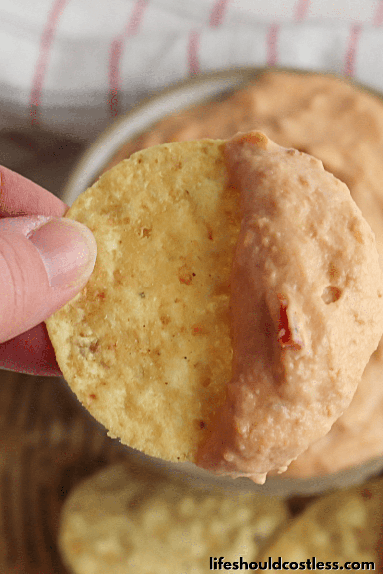 Easy Cream Cheese Bean Dip (Video) Life Should Cost Less