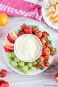 Easy Marshmallow Fluff Fruit Dip (Video) - Life Should Cost Less