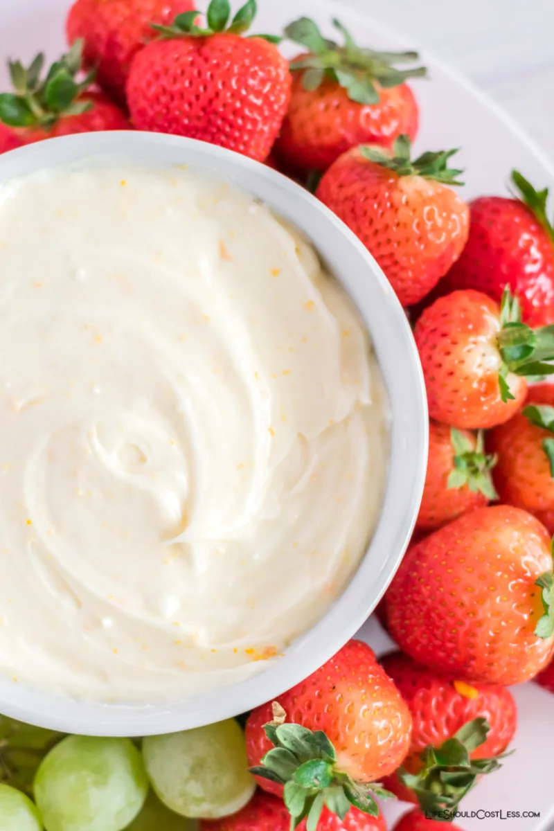 dip for fruit cream cheese