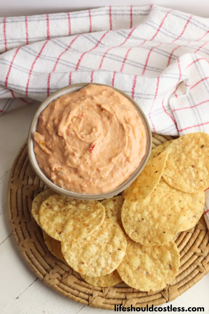 diy bean dip