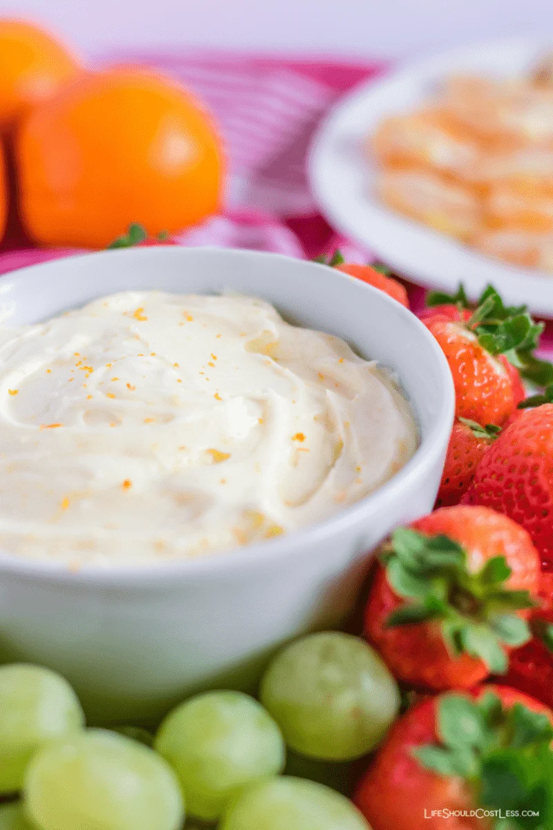 easy recipes for fruit dip