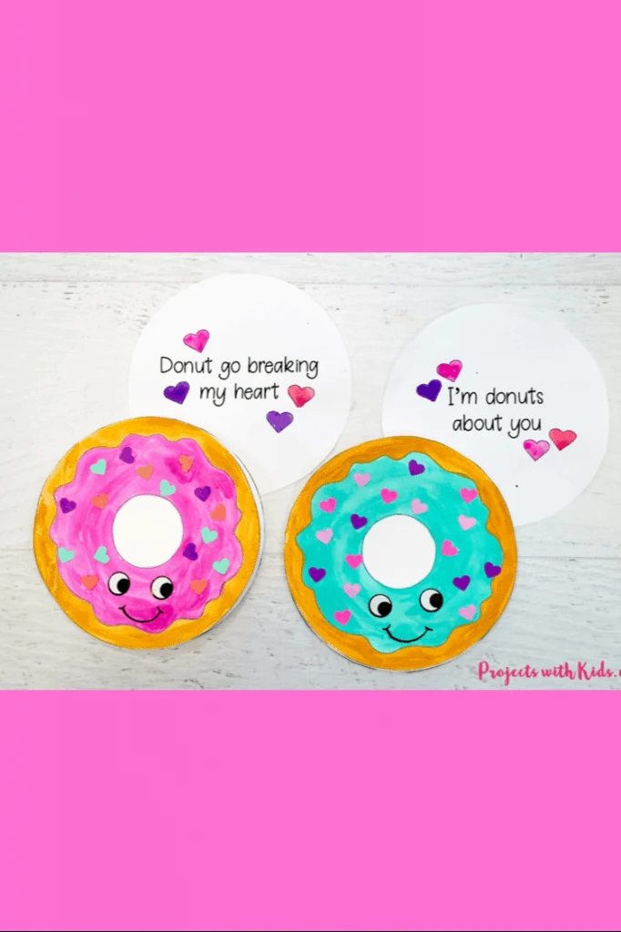 Free Printable Donut Valentine lifeshouldcostless.com