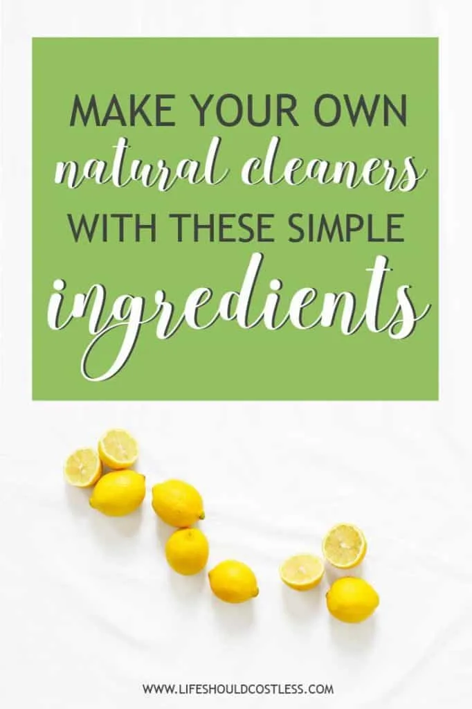 10 Ingredients You Need To Add To Your Natural Cleaning Supplies List. lifeshouldcostless.com