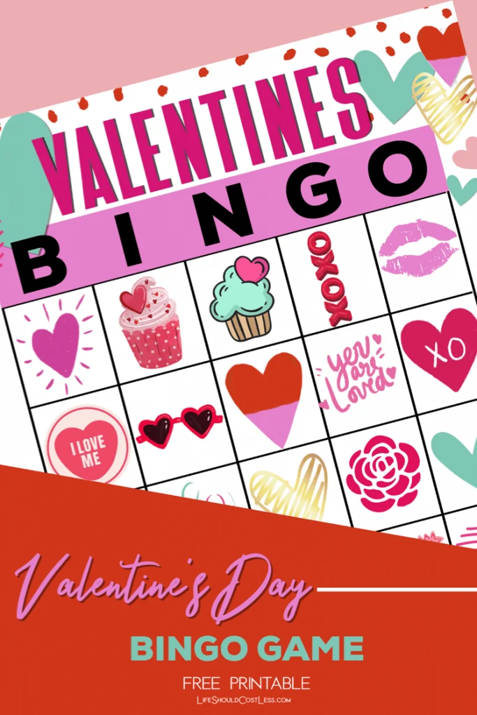 The Best Valentines Bingo Game Free Printable Kids Valentines Day Parties Activities lifeshouldcostless.com