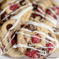 The Best White Chocolate Raspberry Cookies