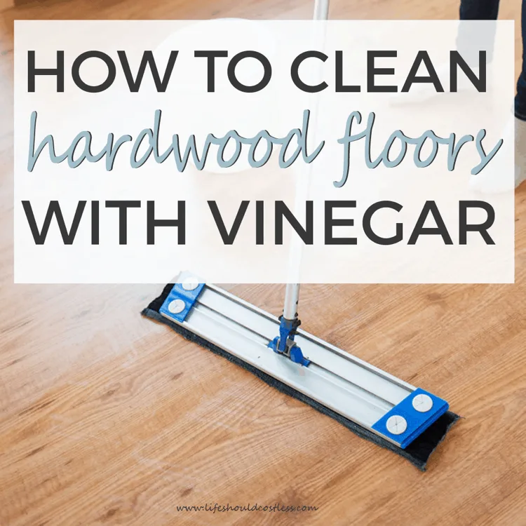 Clean Hardwood Floors With Vinegar, How To Wash Laminate Floors Without Streaks