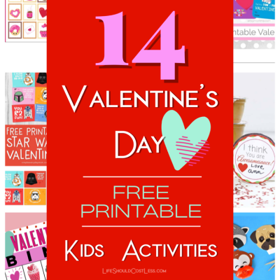 The Ultimate List Of Free Printable Kids Valentines Day Activities lifeshouldcostless.com