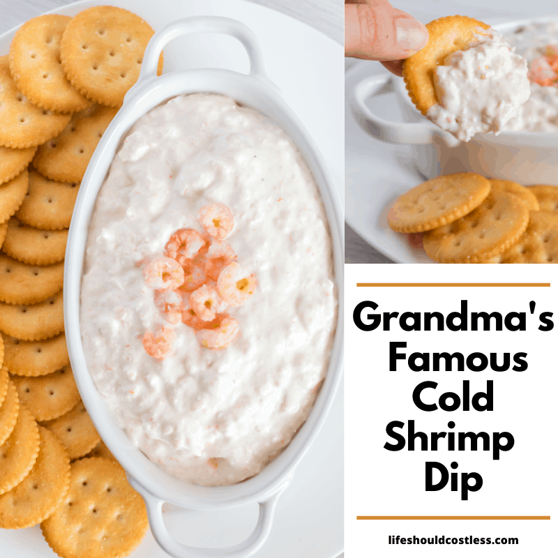 how to make the best cold shrimp dip recipe ever. For chips, crackers, or as filling for puffs.
