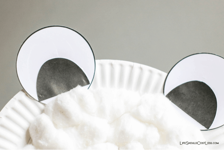 polar bear preschool craft