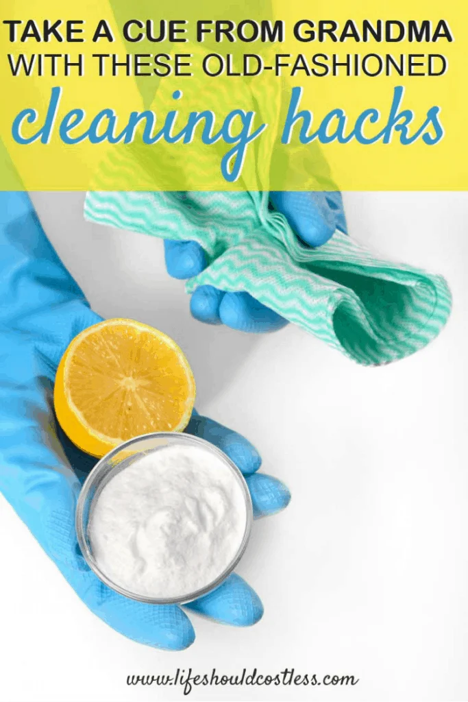 old fashioned cleaning tips for your housework routine.