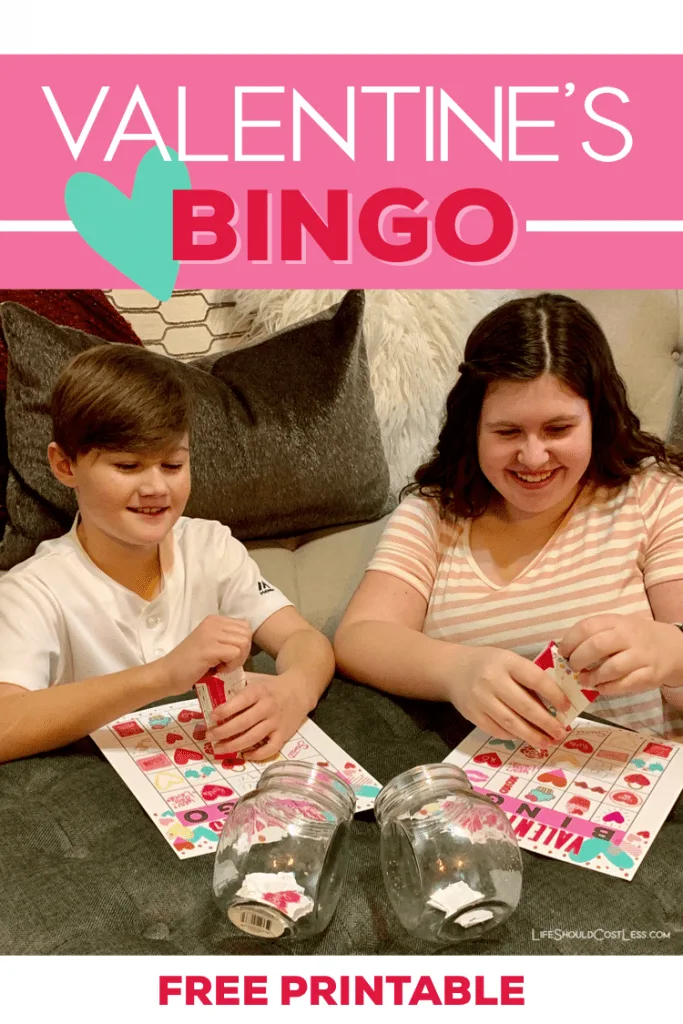 Valentine bingo game printable free. lifeshouldcostless.com