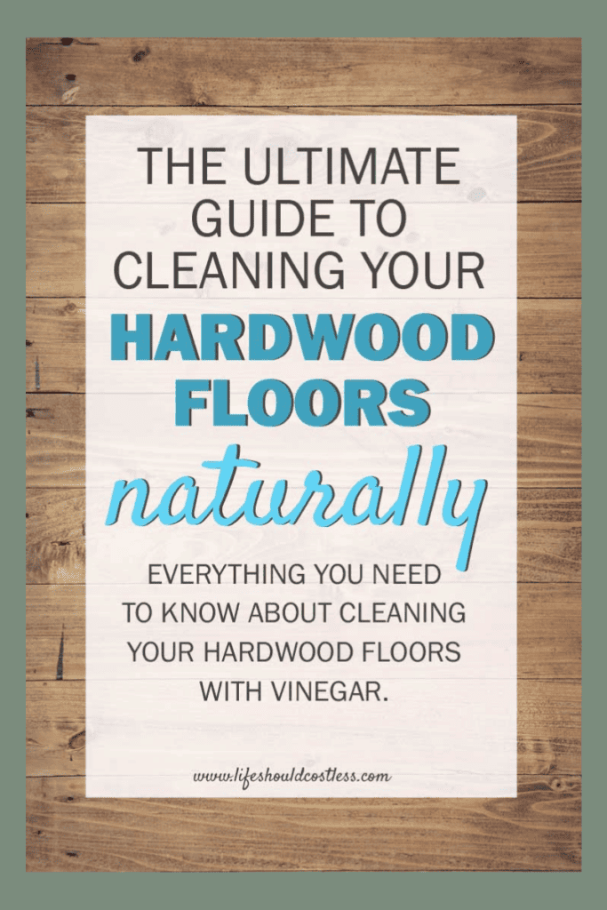 How to clean hardwood floors with vinegar