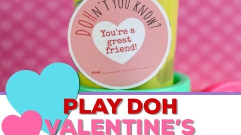 play doh valentine printable template