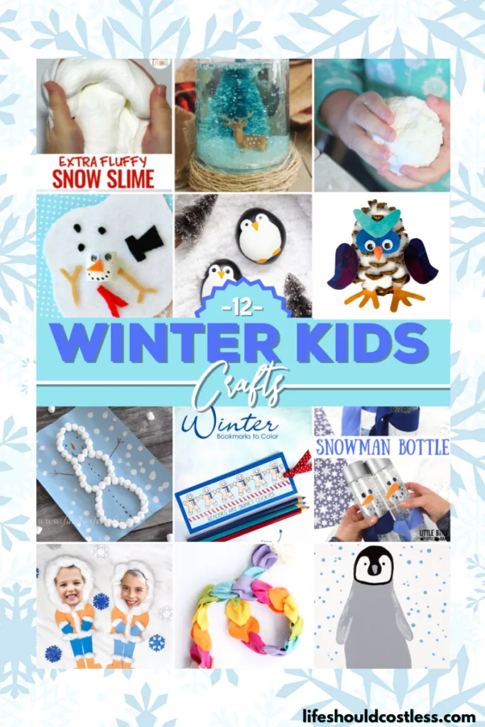 The Ultimate List of 65+ Winter Arts and Crafts - Projects with Kids