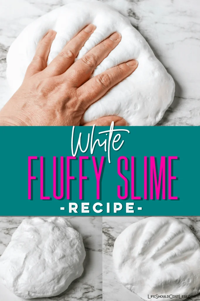 How to Make Fluffy Slime - Teaching Mama