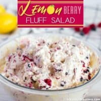 lemon fluff salad recipe. fruit salad, berry salad.lemon pudding salad recipe lifeshouldcostless.com