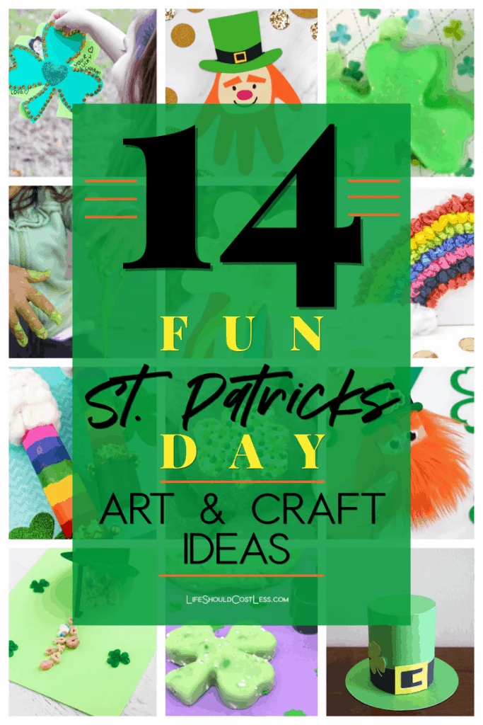 Craft projects for children on St Patricks Day. lifeshouldcostless.com