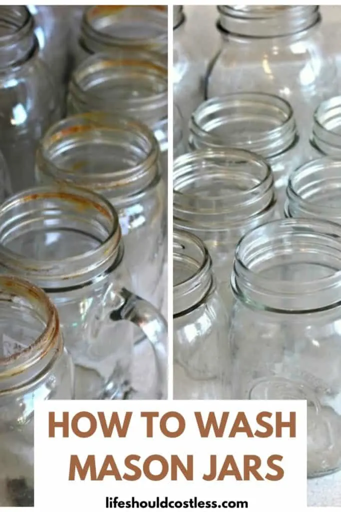 Easy DIY: Upcycled Glass Jars for Bathroom Storage - Her Happy Home