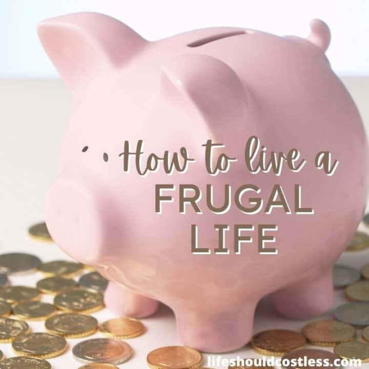 tips for being frugal