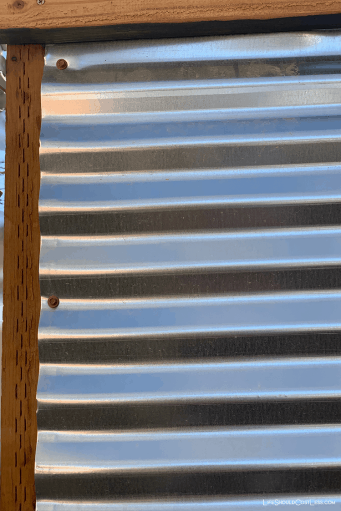 Diy Farmhouse Corrugated Metal Fence, Corrugated Metal Fencing Ideas