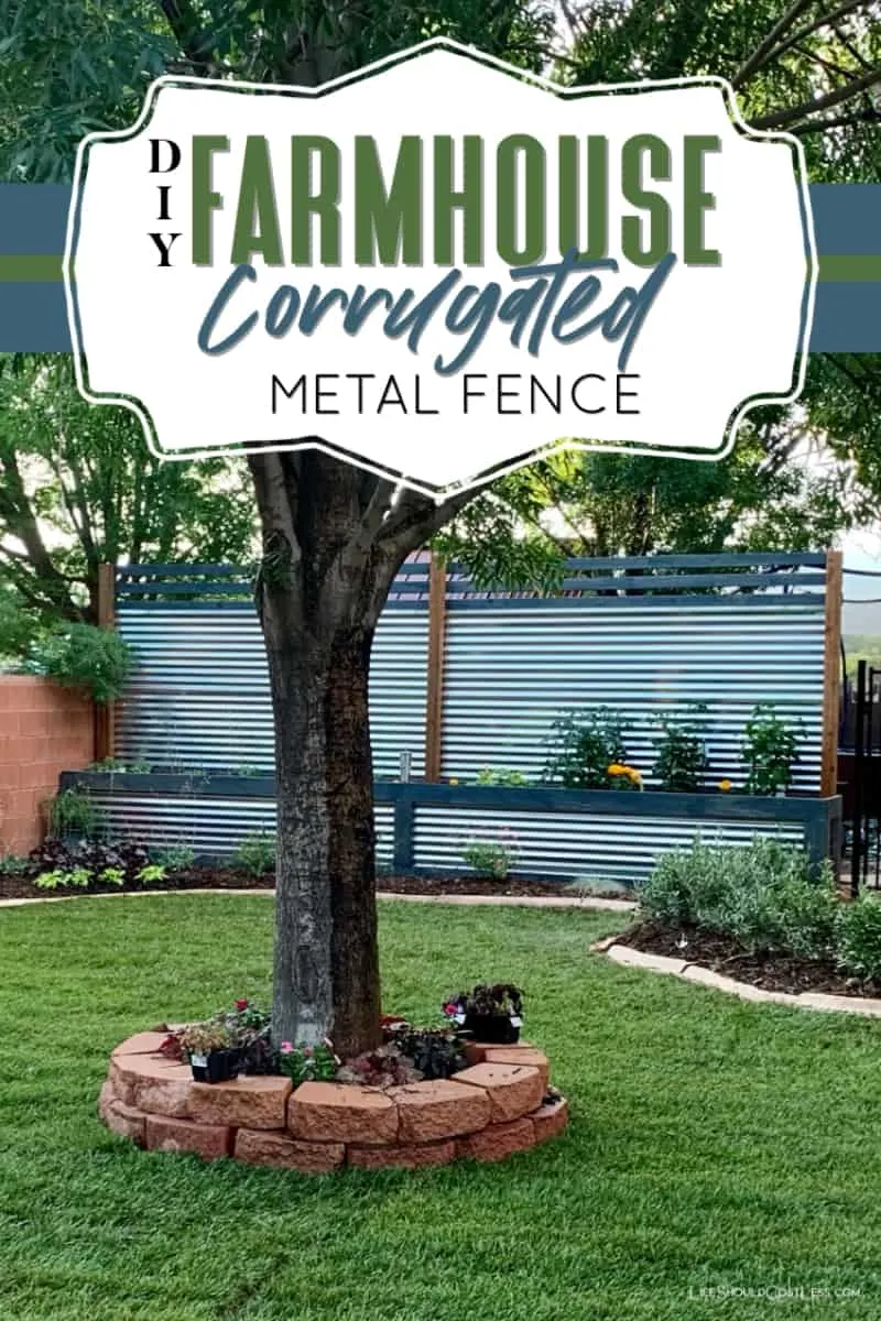 corrugated metal retaining wall