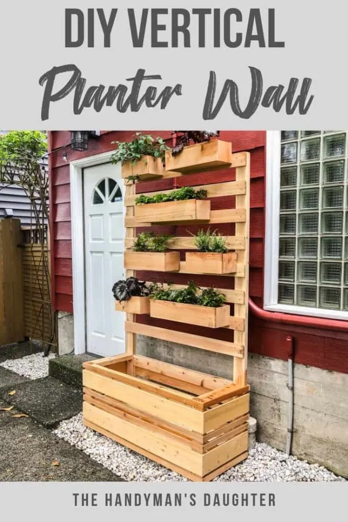 flower wall planter ideas