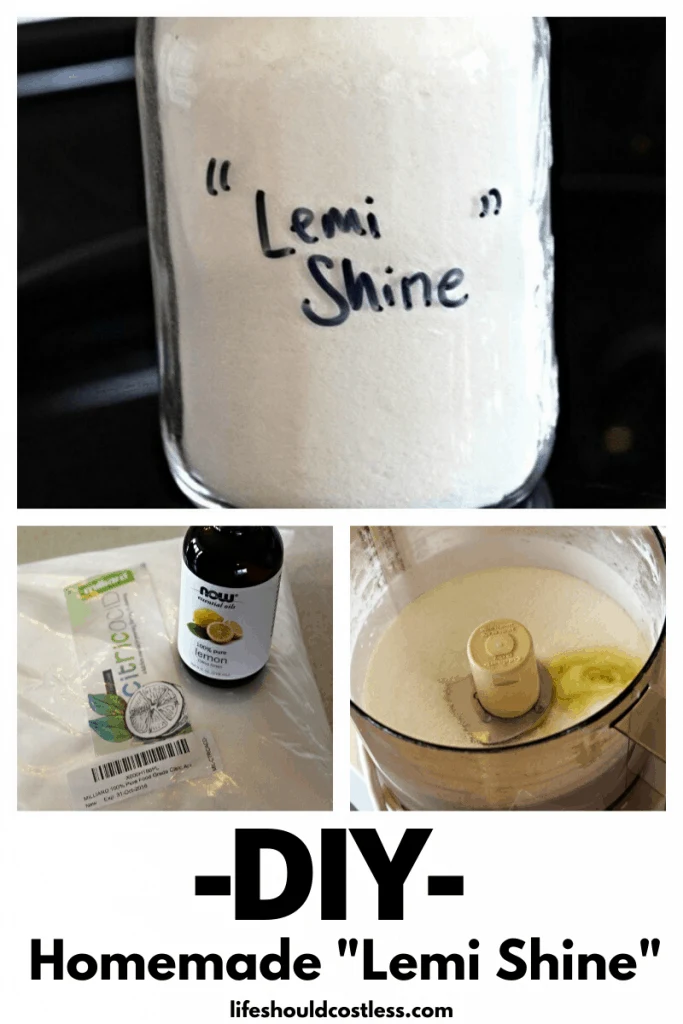 lemi shine alternative. Make it at home yourself. lifeshouldcostless.com