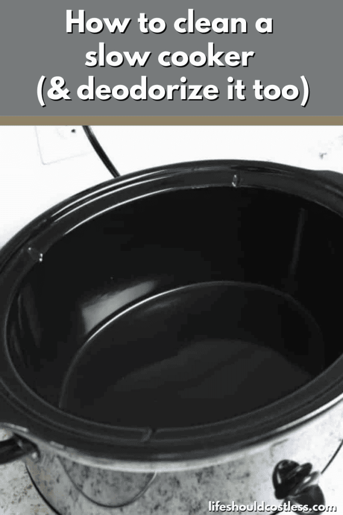 cleaning crock pot