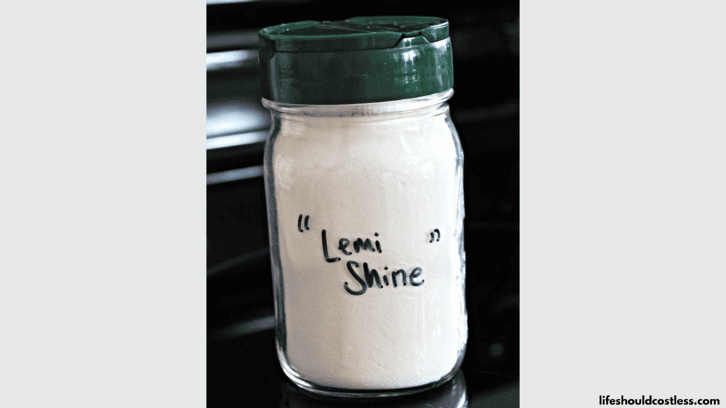 homemade lemi shine alternative