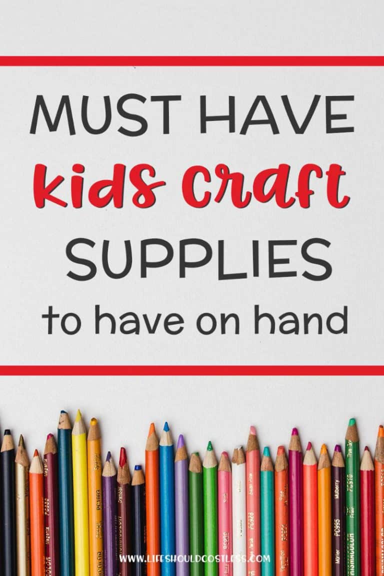 Kids Craft Supplies You Should Always Have on Hand